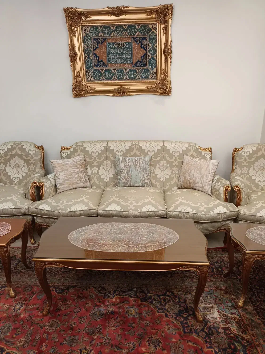 ...مبلمان طرح ایتالیایی یکمیلیاردی کلا۴۵تا|مبلمان خانگی و میز عسلی|تهران, امیرآباد|دیوار