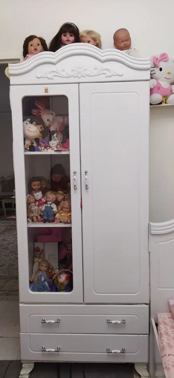 سرویس خواب بچه گانه و تشک طبی فنری|تخت و سرویس خواب|کرج, گلشهر|دیوار