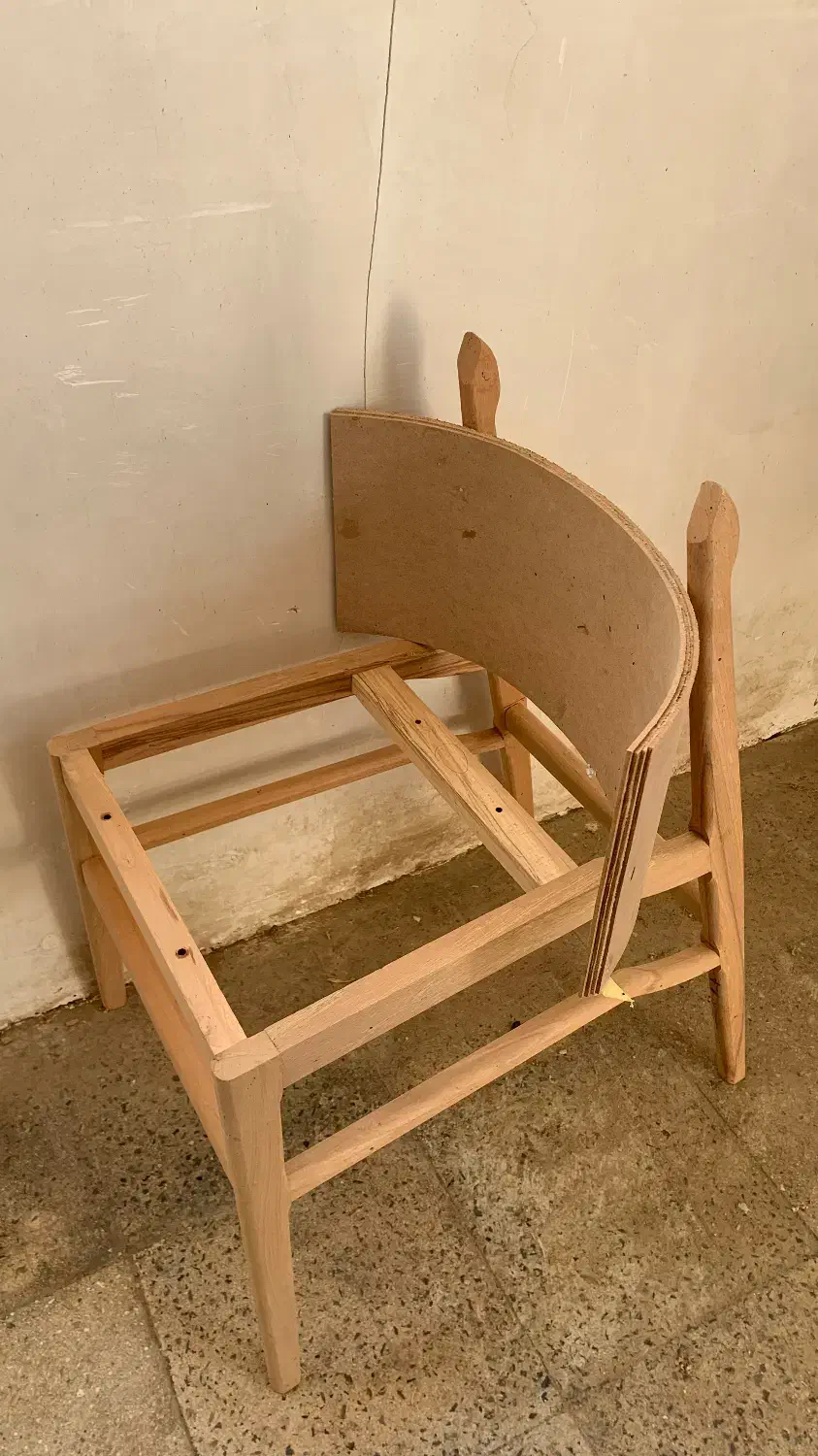 تعداد ۲۱ عدد کلاف صندلی راش سوپر گرجی|میز و صندلی غذاخوری|اسلامشهر, ده عباس|دیوار