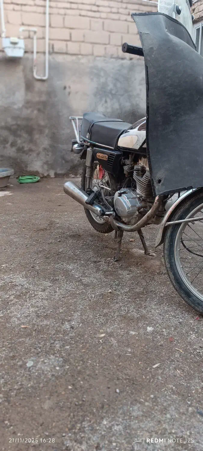 فروش یک دستگاه موتور سیکلت مانا 125cc|موتورسیکلت|بناب, |دیوار