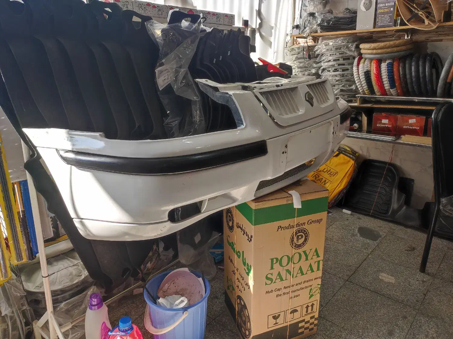 سپر جلو سمند|قطعات یدکی و لوازم جانبی|مراغه, |دیوار