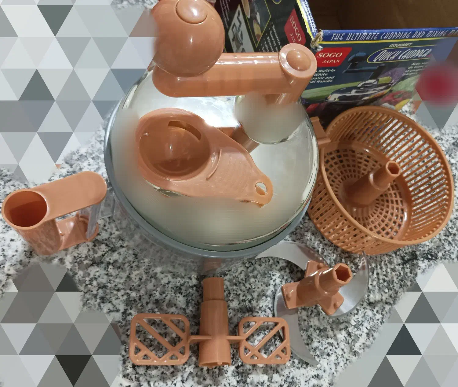سبزی خردکن سه کاره کاملا نو|خردکن، آسیاب، غذاساز|اهواز, کیان اباد|دیوار