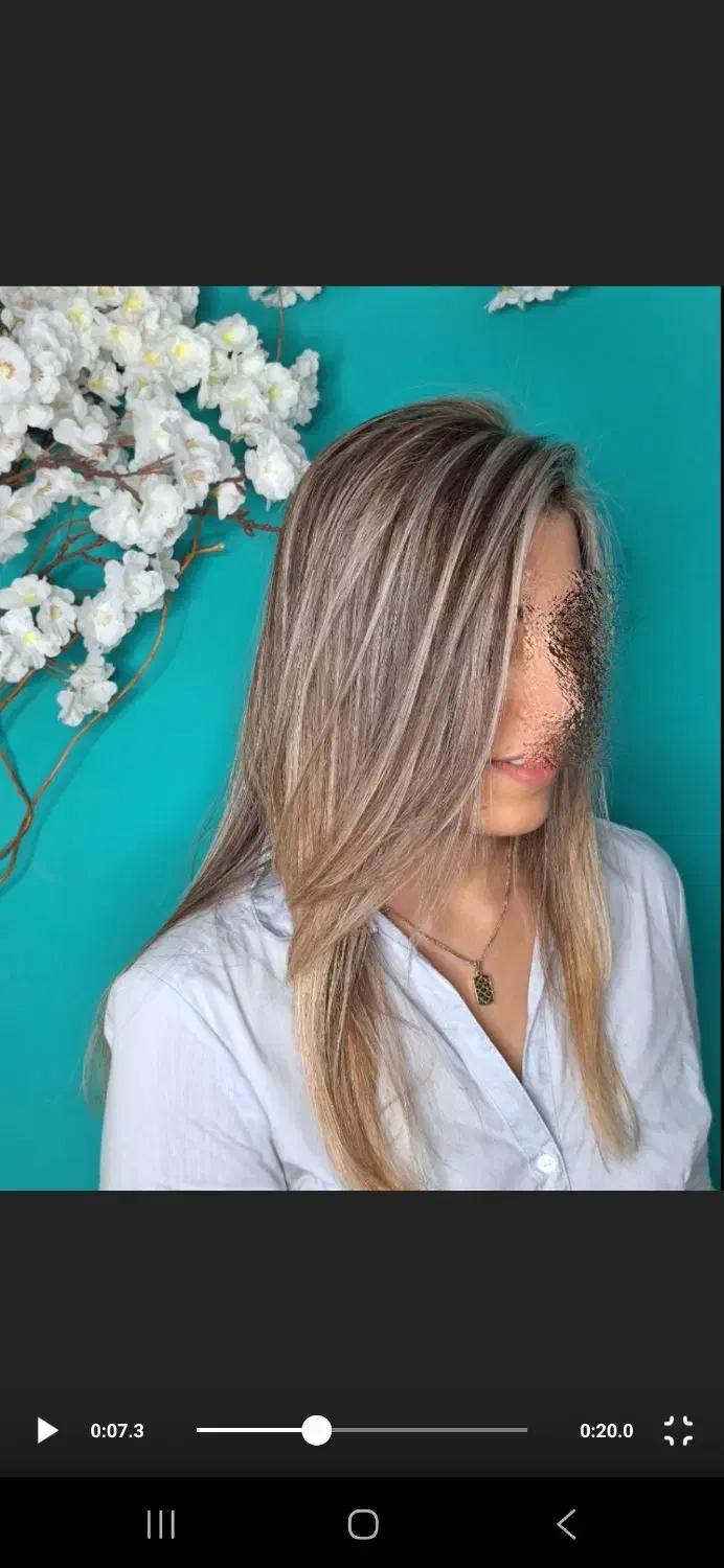 مدل رنگ مو فقط با هزینه مواد|خدمات آرایشگری و زیبایی|رشت, گلسار|دیوار