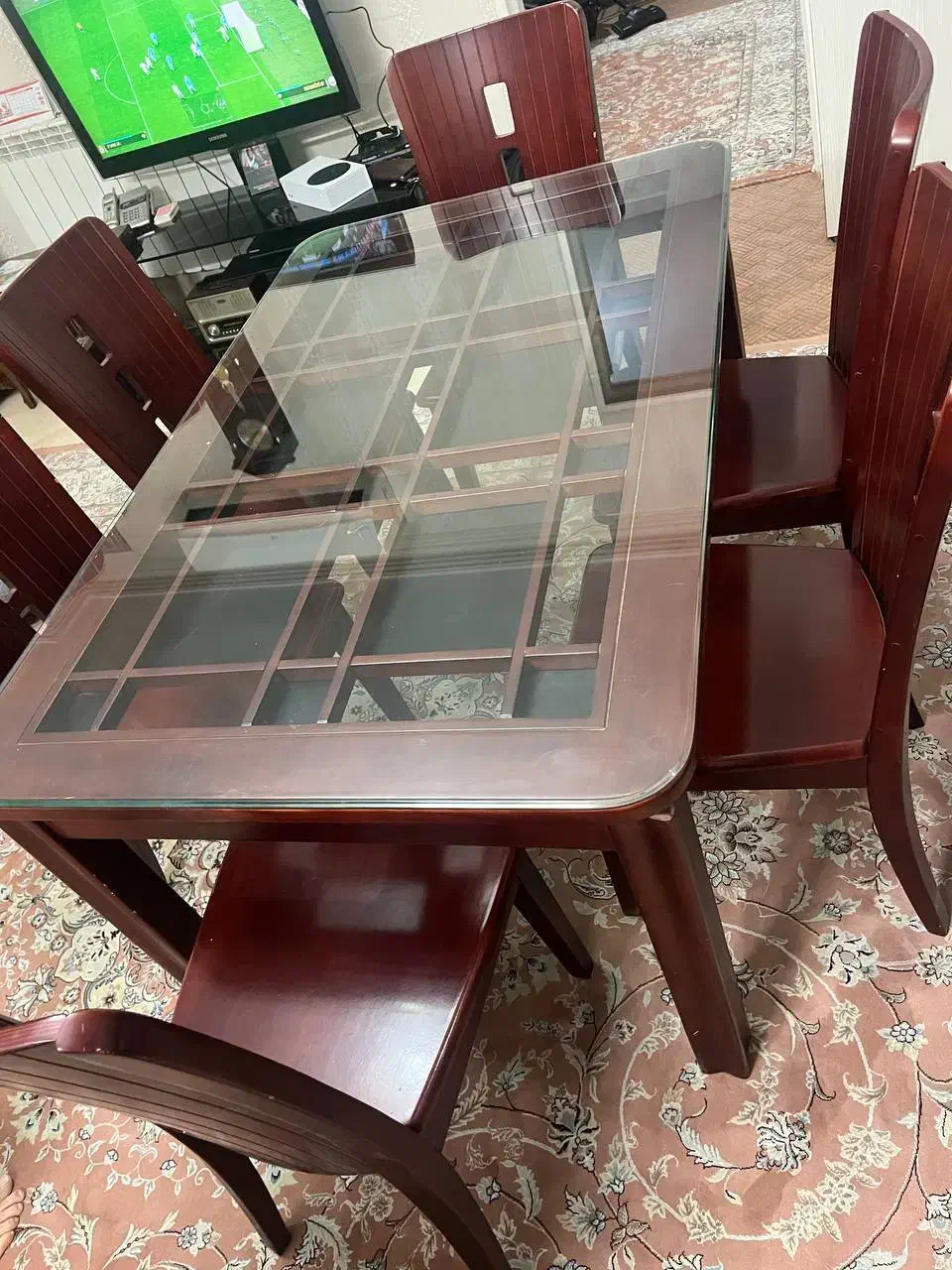 میز نهار خوری ۶ نفره|میز و صندلی غذاخوری|اسلام‌شهر, شهرک الهیه|دیوار