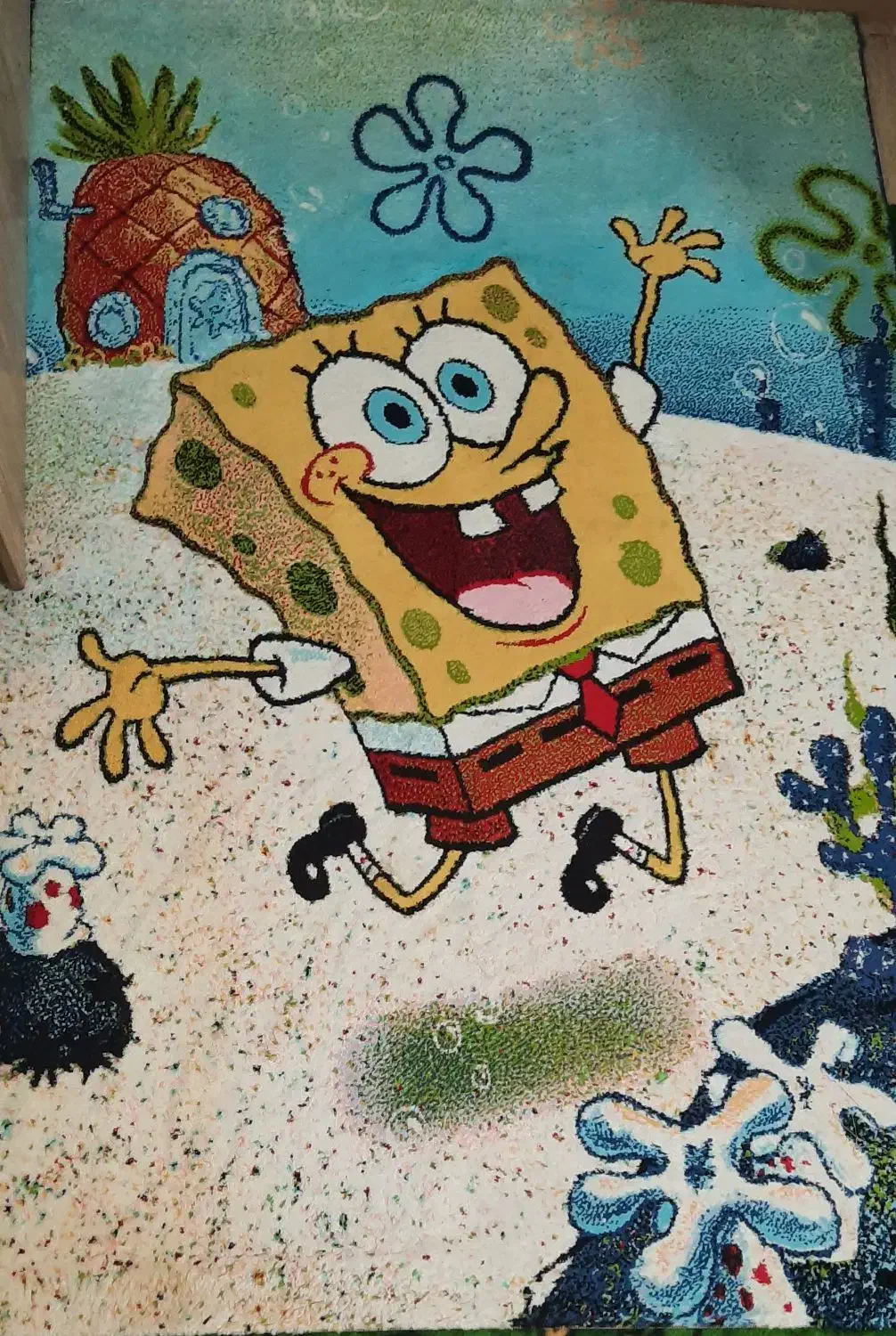 فرش اتاق کودک باب اسفنجی|فرش|تهران, علی‌آباد|دیوار