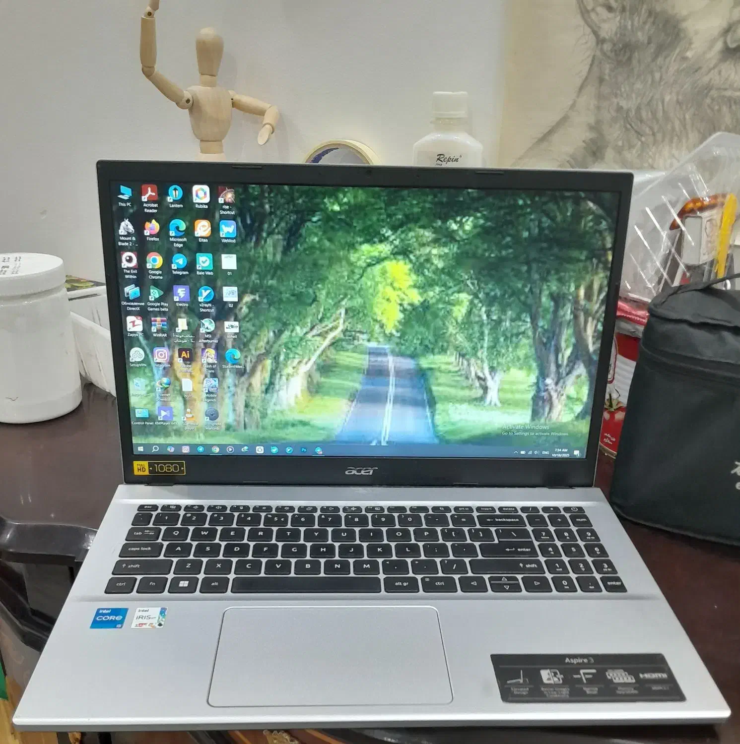 لب تاب acer aspire 3|رایانه همراه|مشهد, کوثر|دیوار