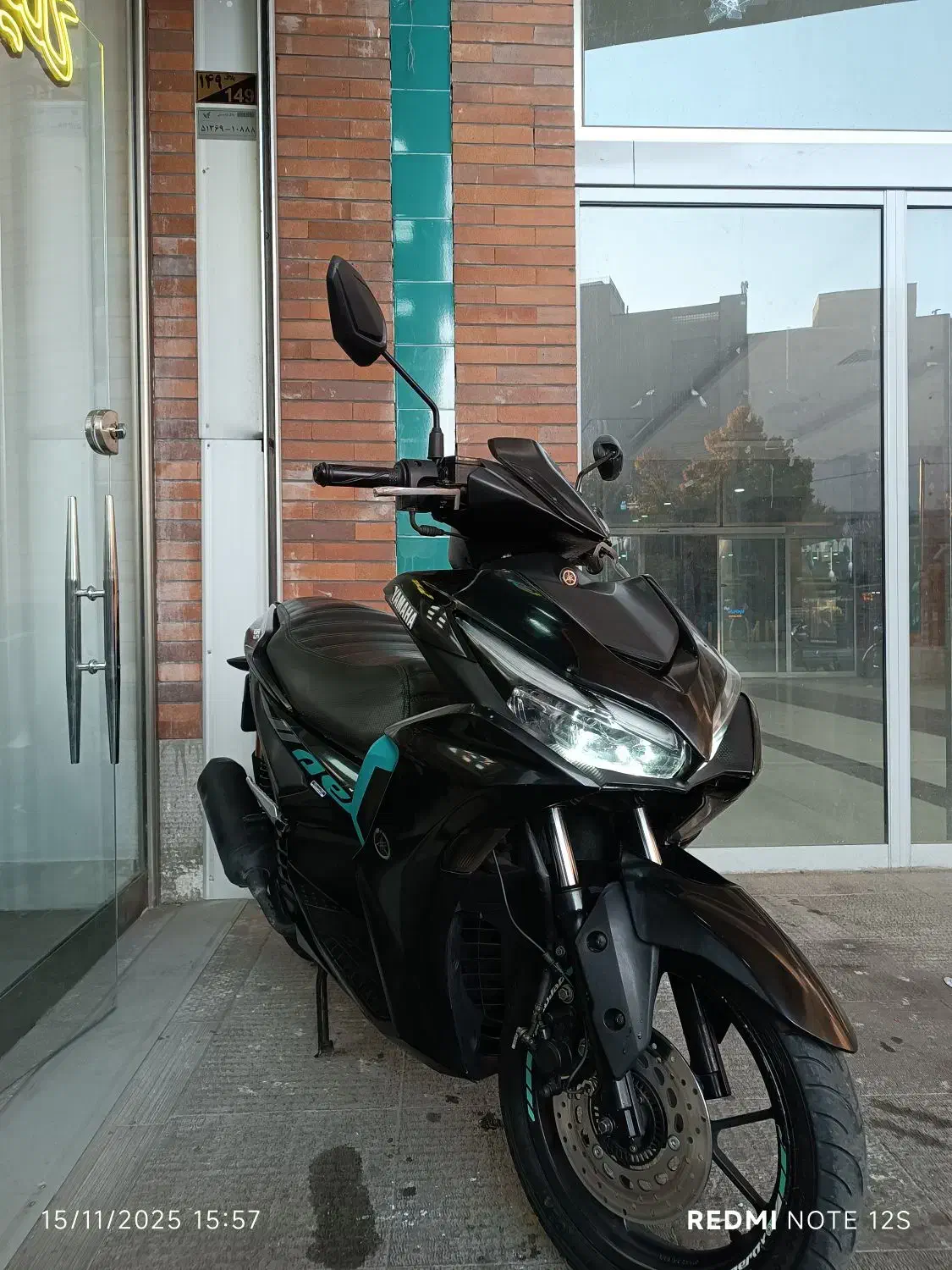 طرح ایروکس155.   1401|موتورسیکلت|تبریز, |دیوار