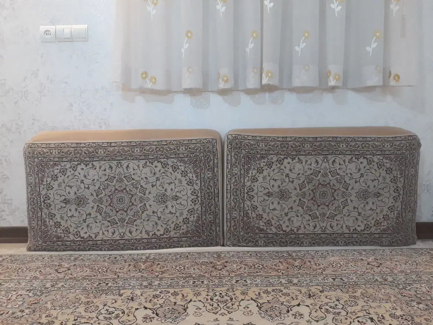 فروش یک جفت پشتی در حد نو|پشتی|کاشان, الغدیر|دیوار