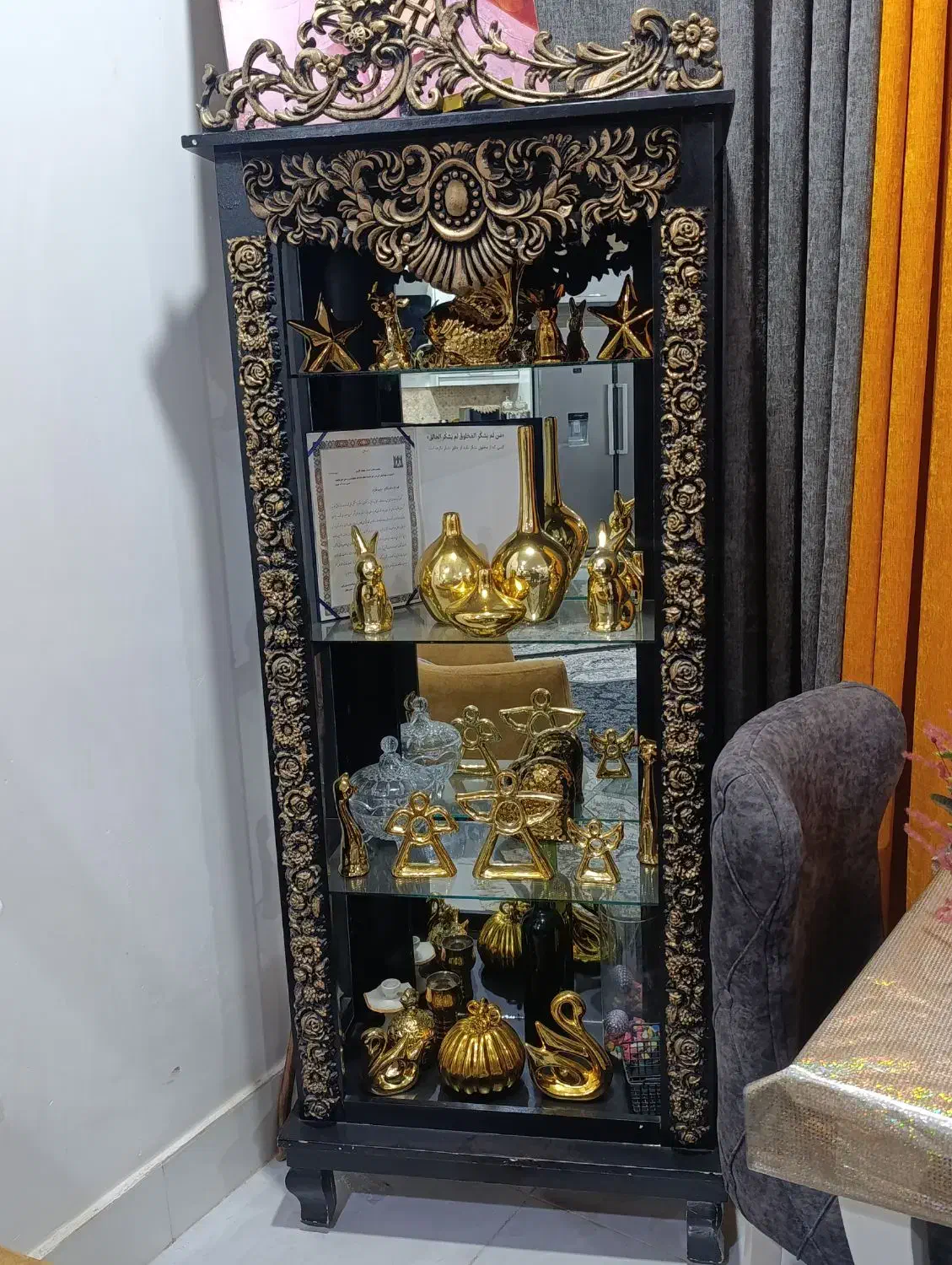 بوفه|بوفه، ویترین، کنسول|شوشتر, |دیوار