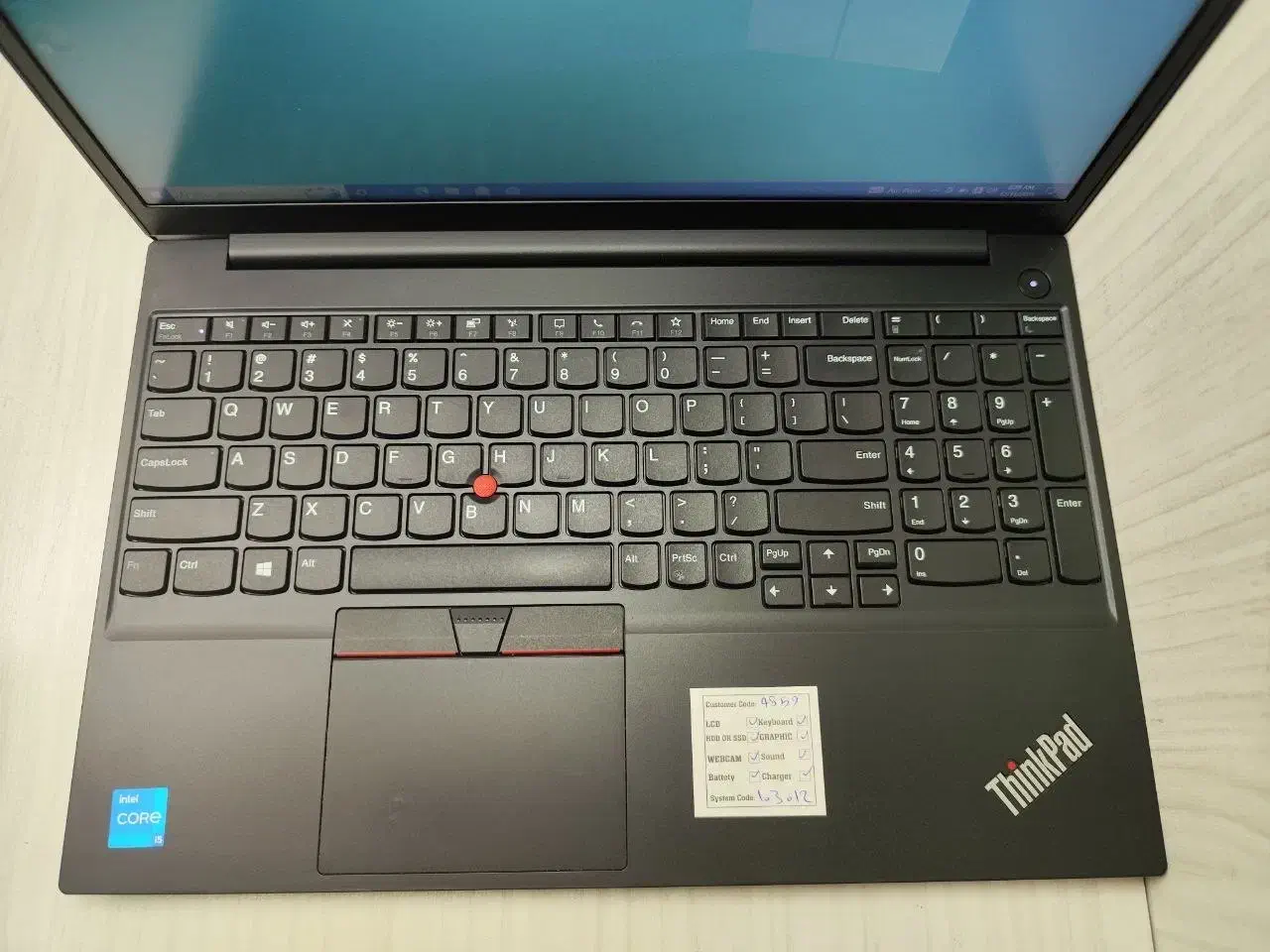 لپ تاپ قدرتمند Lenovo Thinkpad E15 i5G7نسل ۱۱|رایانه همراه|تهران, باغ فیض|دیوار
