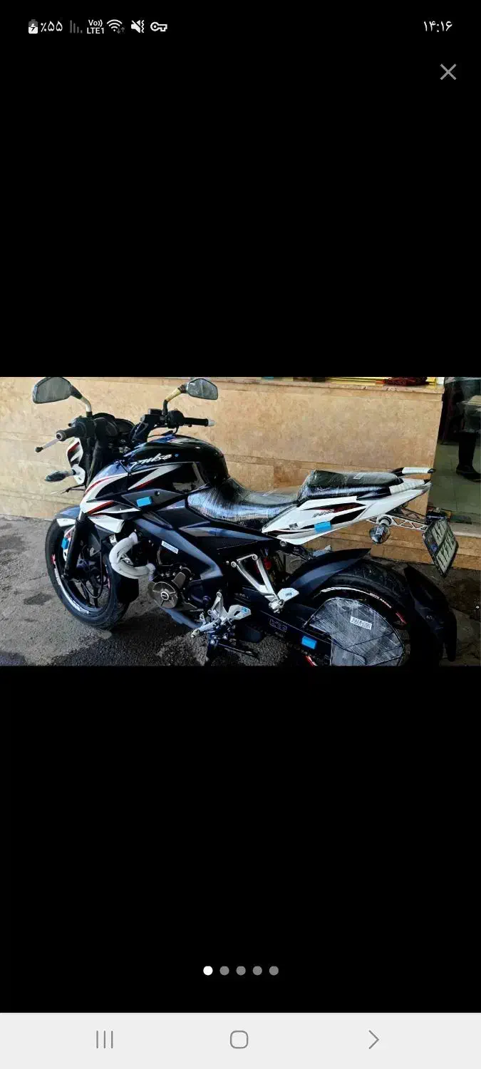 موتور ان اس 200|موتورسیکلت|کاشان, زیارتی|دیوار