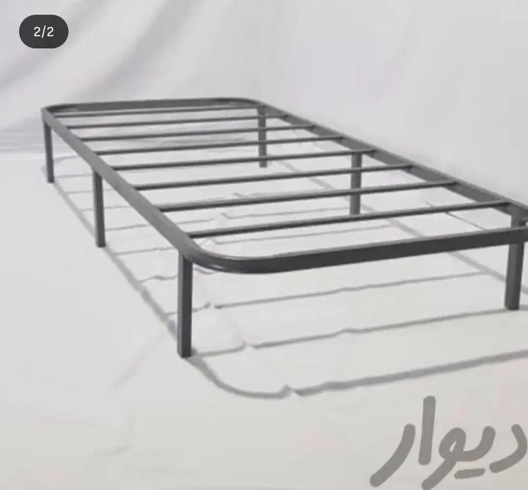 زیر تختی ساده بدون جک|تخت و سرویس خواب|بومهن, |دیوار