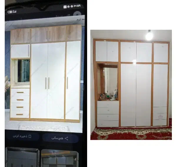 کابینت کمد دیواری. میز تی وی جاکفشی و...|خدمات پیشه و مهارت|گلبهار, شهر جدید گلبهار|دیوار