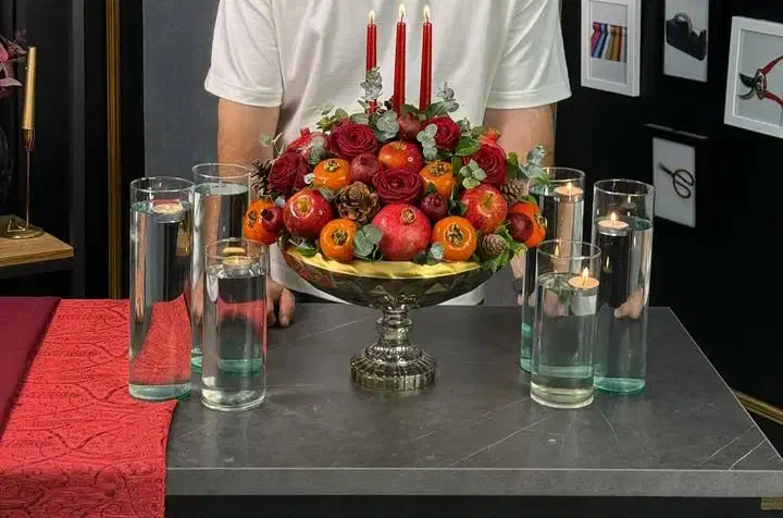 تزئینات شب یلدا|صنایع دستی و سایر لوازم تزئینی|رامشیر, |دیوار