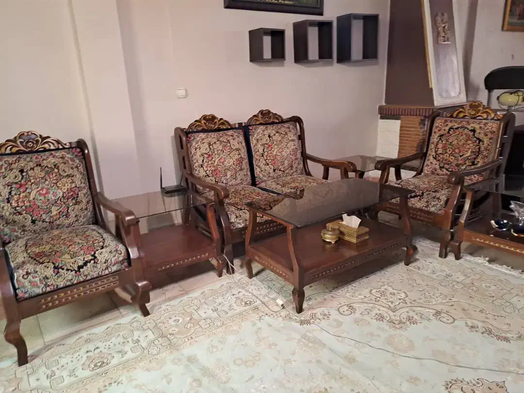 مبل قالی دستبافت کرمان|مبلمان خانگی و میز عسلی|تهران, قلهک|دیوار