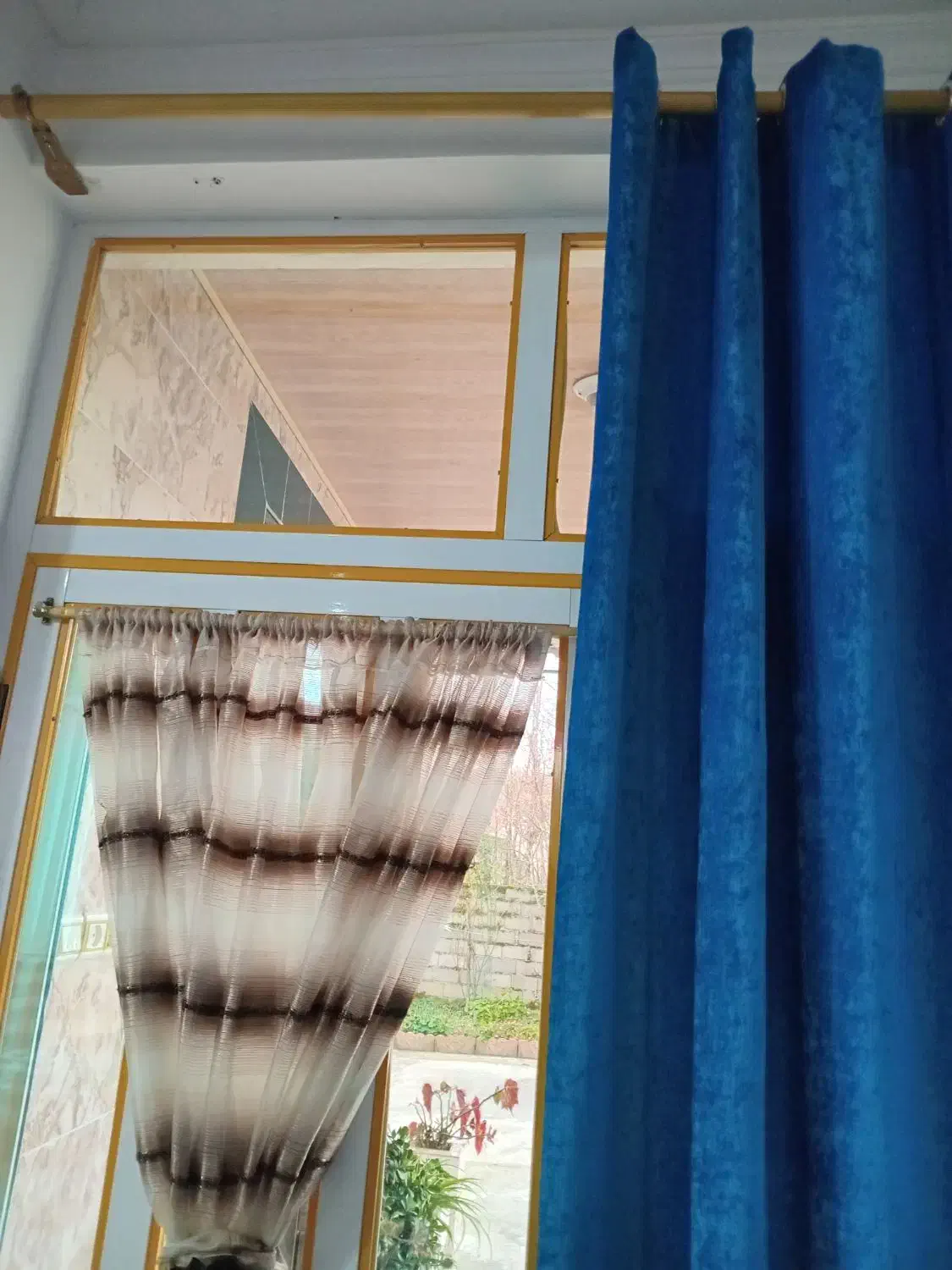 دکور پرده مخمل|پرده، رانر، رومیزی|رشت, جانبازان|دیوار