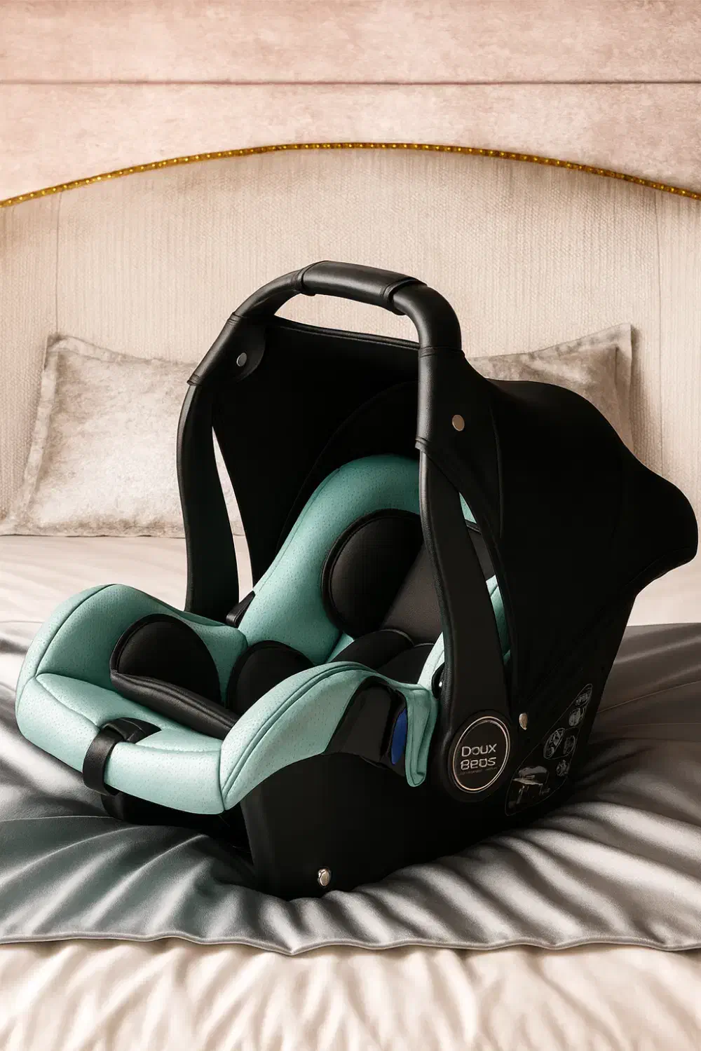 کریر و صندلی ماشین نوزاد مدل doux bebeاستفاده‌نشده|کالسکه و لوازم جانبی|قائم‌شهر, |دیوار