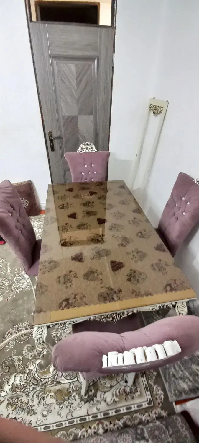 میز غذا خوری ۴ نفره|میز و صندلی غذاخوری|ابهر, |دیوار