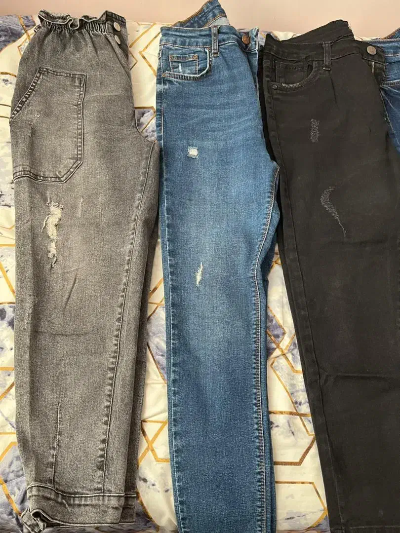 شلوار جین در حد نو|لباس|زرقان, |دیوار