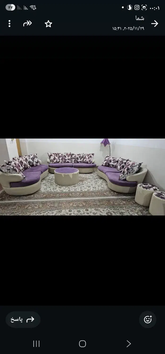 مبل ۱۶ نفره|مبلمان خانگی و میز عسلی|جهرم, |دیوار