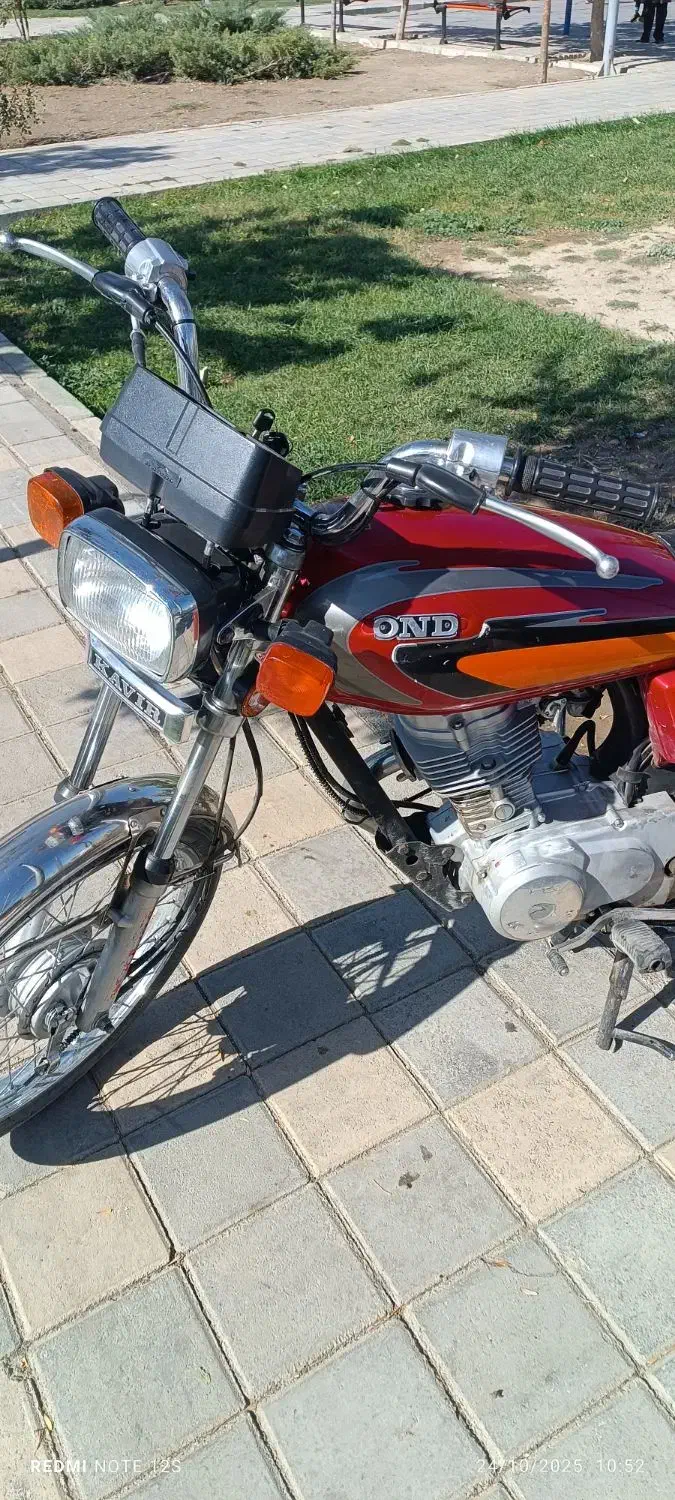 متور هندا 125 سالم و مدل 97تخفیف جزعی|موتورسیکلت|همدان, |دیوار