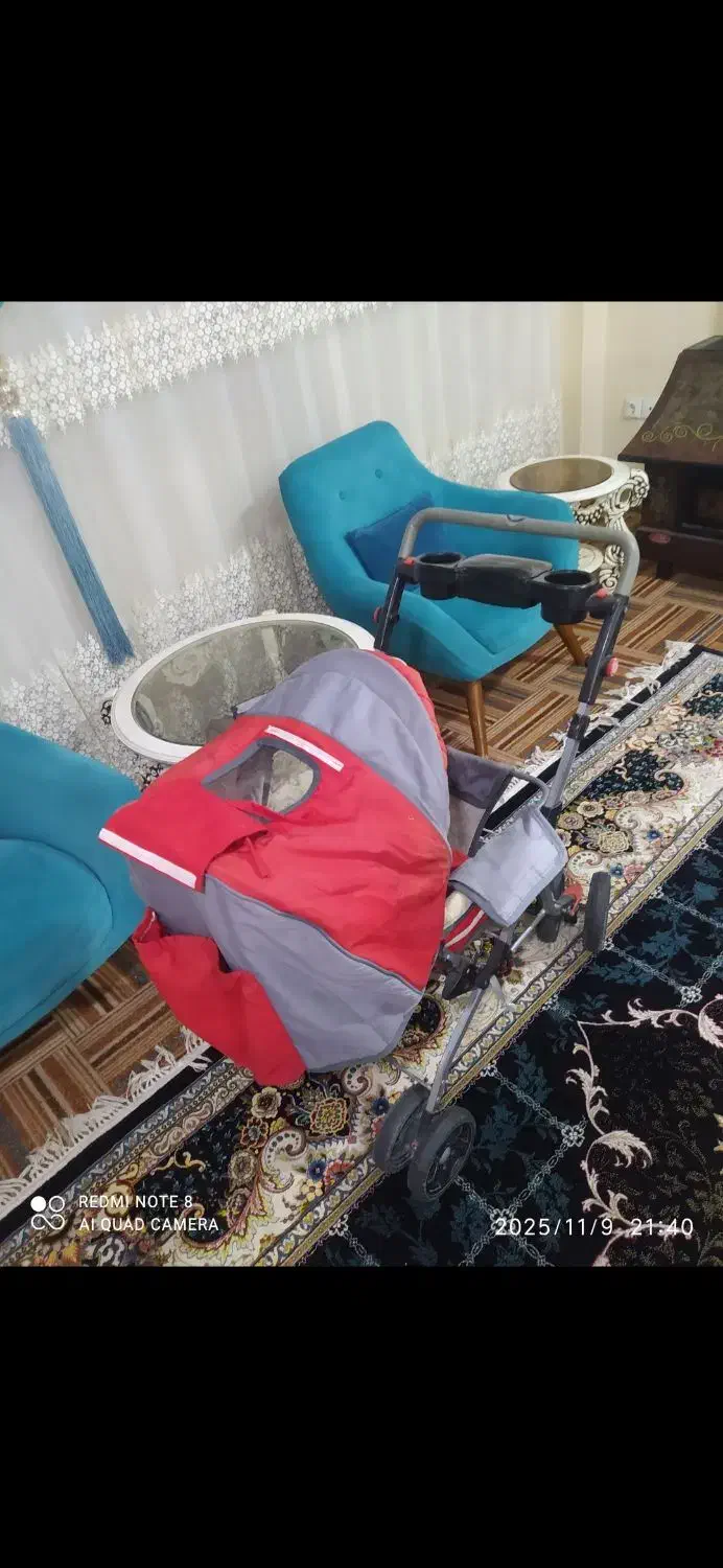 فروش کالسکه کودک|کالسکه و لوازم جانبی|ایذه, |دیوار