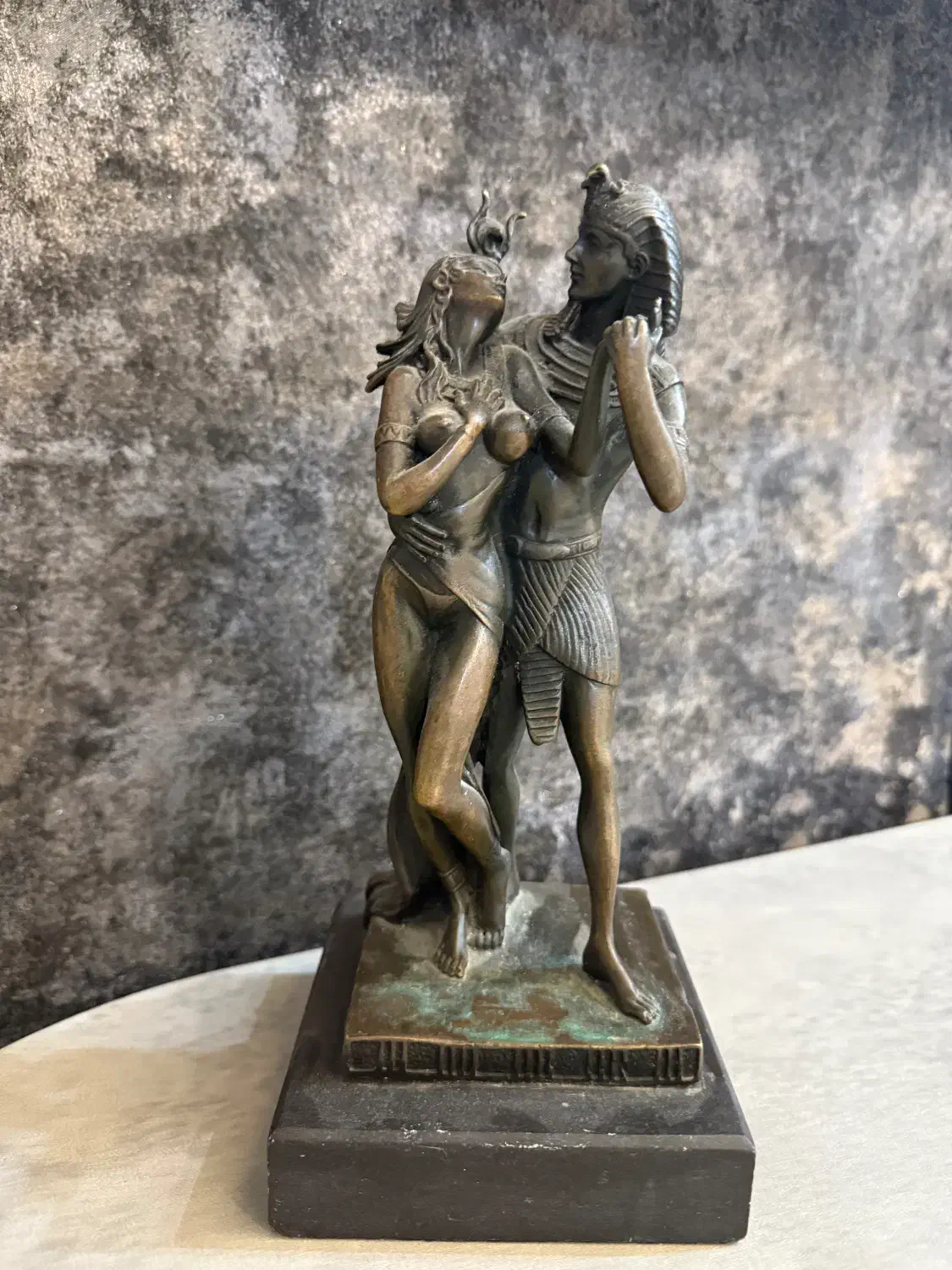 مجسمه برنز سیاه خارجی قدیمی|مجسمه، تندیس، ماکت|اردبیل, |دیوار