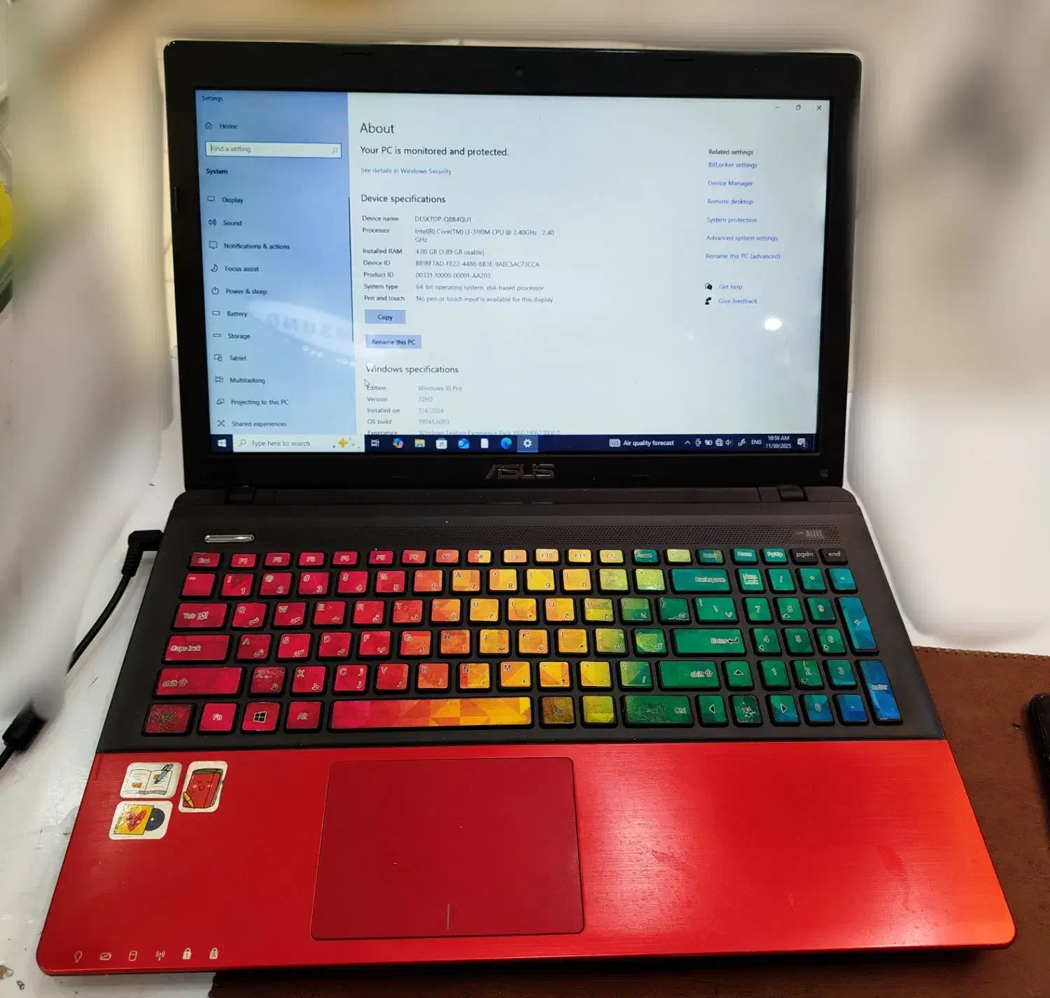 لپ تاپ ایسوز|رایانه همراه|یزد, |دیوار