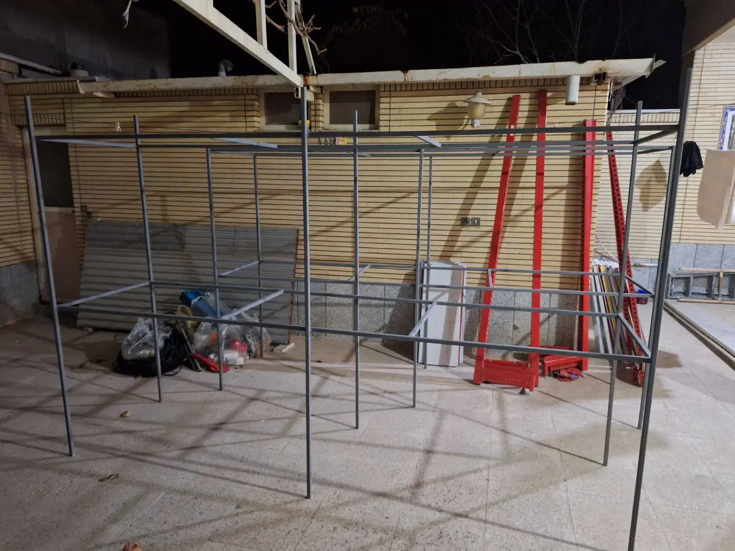 قفسه آهنی درجه یک|کتابخانه، شلف، قفسههای دیواری|دهاقان, |دیوار