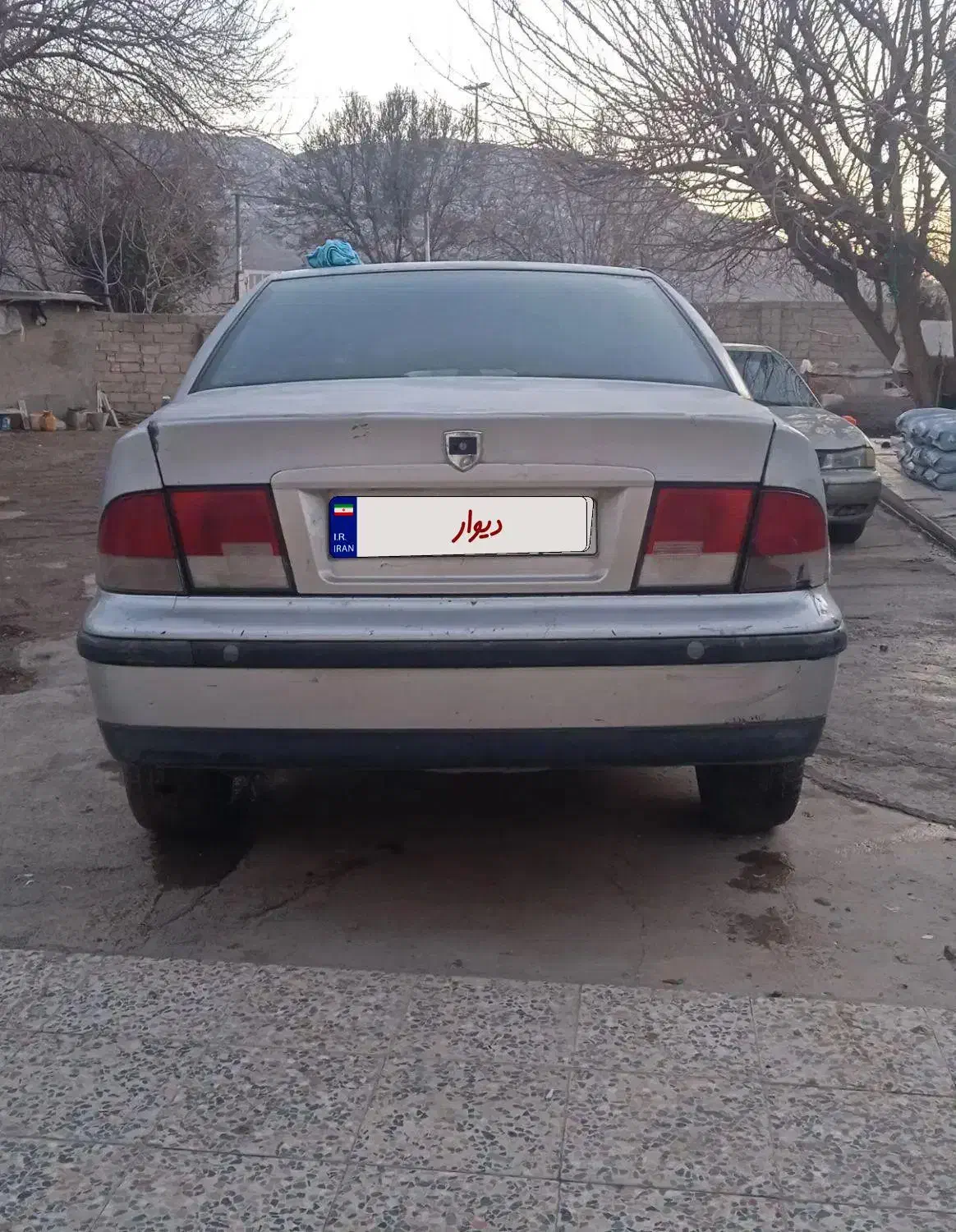 سمند 85 نقره ای|خودرو سواری و وانت|خرم‌آباد, |دیوار