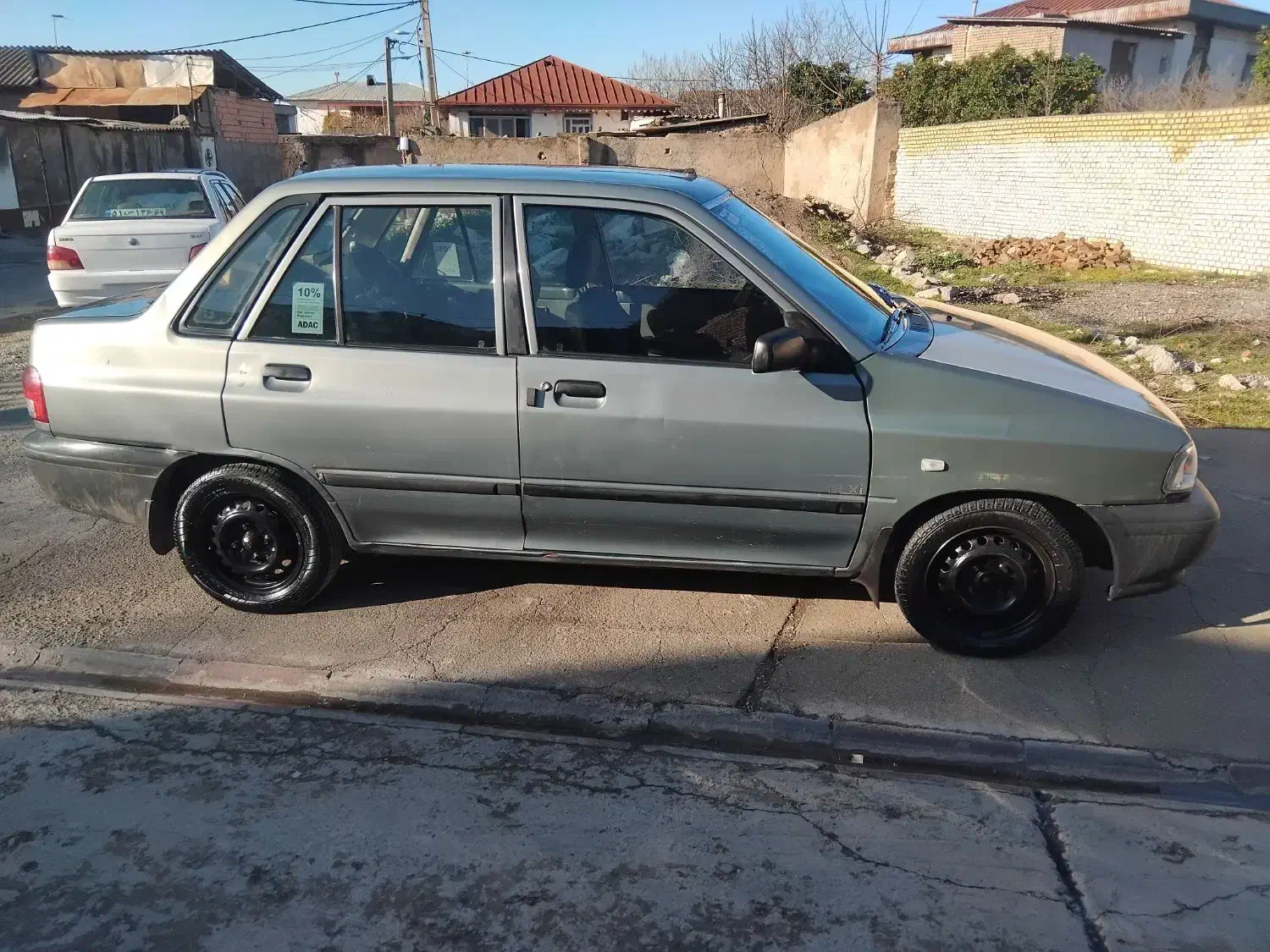 پراید .یشمی متالیک .مدل ۸۷|خودرو سواری و وانت|علی‌آباد کتول, |دیوار