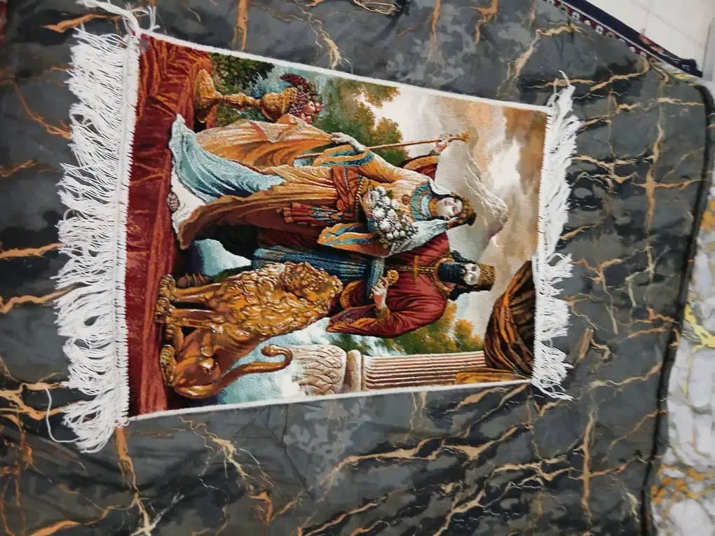 فرش هخامنشی|فرش|نهاوند, |دیوار