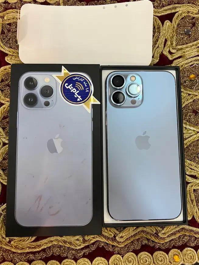 اپل ایفون ۱۳ پرومکس ۲۵۶ گیگ دوسیمکارتZAA|موبایل|تهران, بازار|دیوار