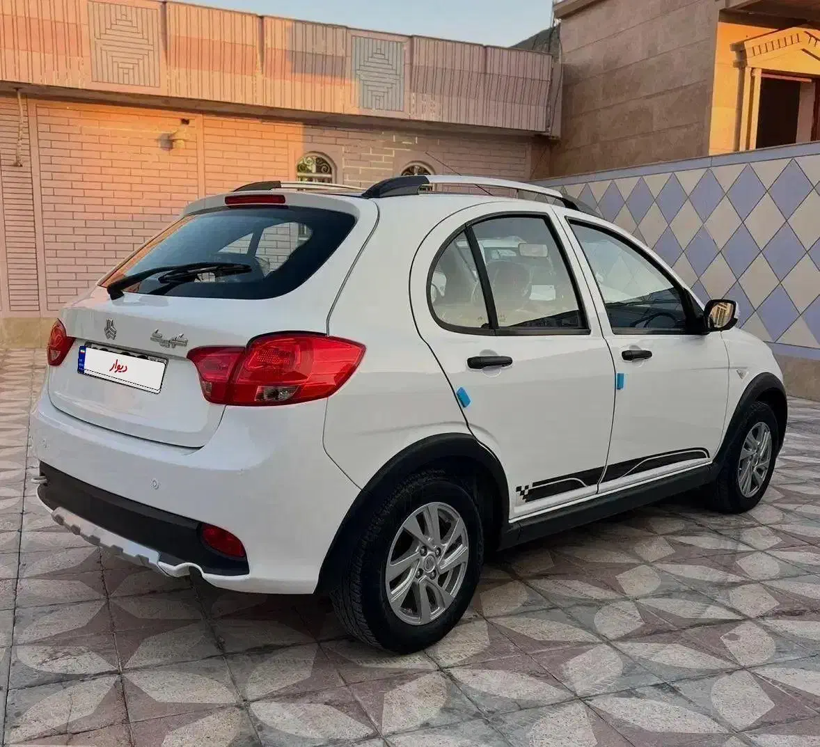 کوییک 403 سفید مشکی نسخه فول مشابه صفر|خودرو سواری و وانت|لامرد, |دیوار