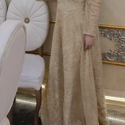 لباس مجلسی رنگ نباتی|لباس|تهران, شهرک خرازی|دیوار