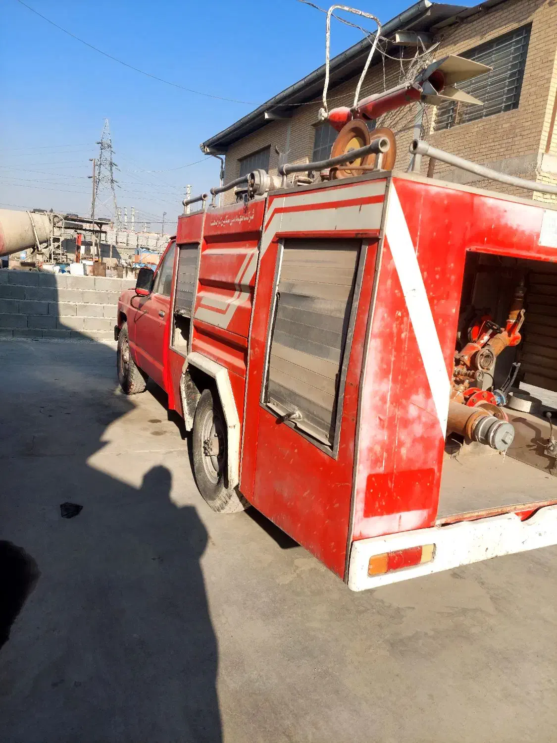 نیسان پاترول آتش نشانی|خودرو سواری و وانت|ماهدشت, |دیوار