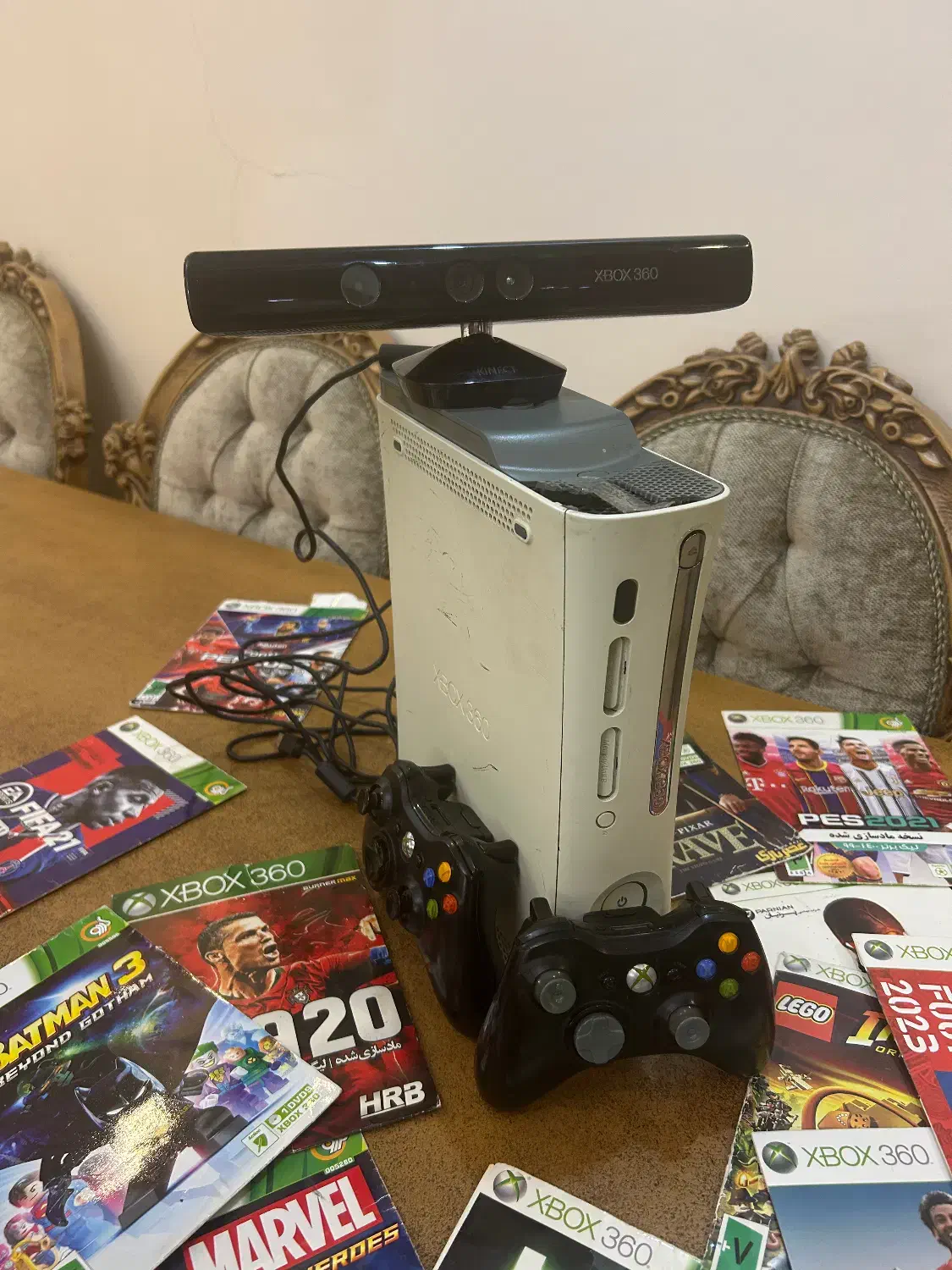 Xbox 360 ایکس باکس به همراه کینکت|کنسول، بازی ویدئویی و آنلاین|تهران, نارمک|دیوار