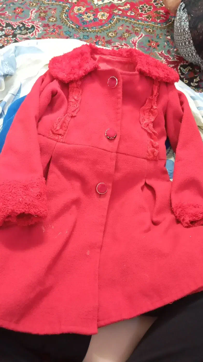 پالتو دخترانه سایز ۳تا۵سال|کفش و لباس بچه|کاشمر, |دیوار