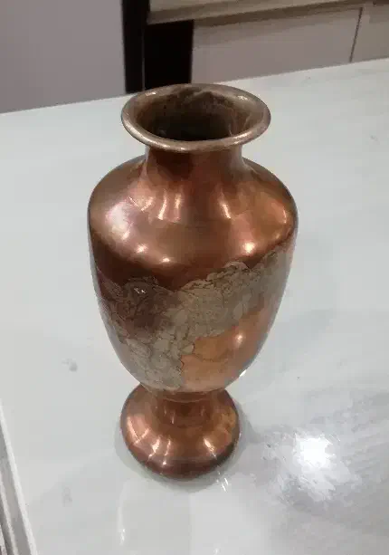 یک جفت گلدان قدیمی|کلکسیون اشیاء عتیقه|بیرجند, |دیوار