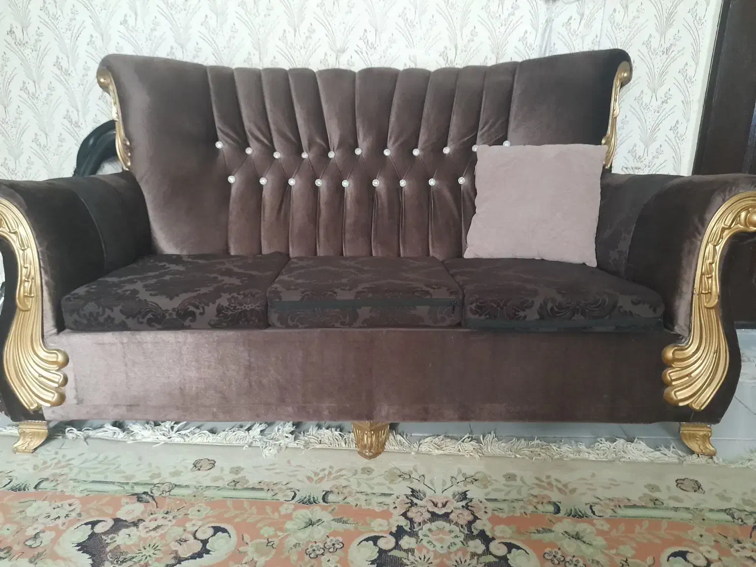 مبل سه نفره|مبلمان خانگی و میز عسلی|سنندج, |دیوار