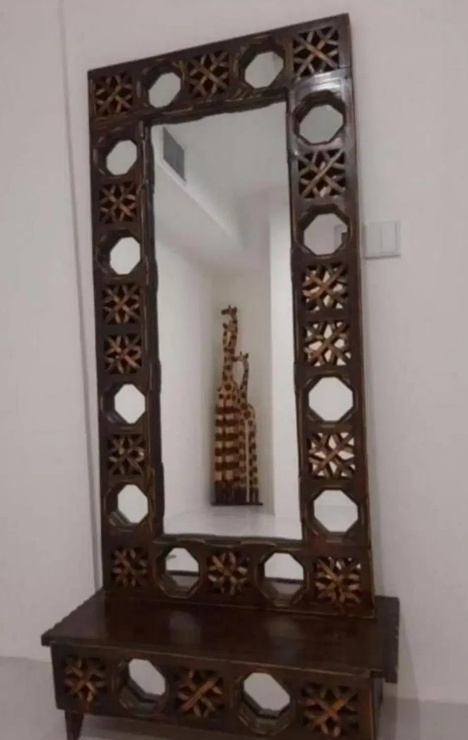 آینه قدی چوبی روسی|آینه|مرودشت, کوشک|دیوار