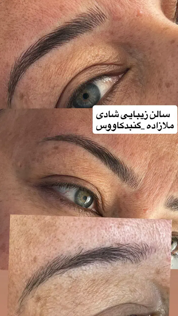 میکرو ابرو خط چشم بن مژه|خدمات آرایشگری و زیبایی|گنبد کاووس, |دیوار