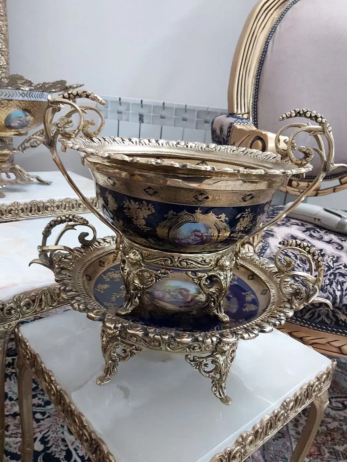 برنز کیفیت درجه یک و ظرف آنیل|صنایع دستی و سایر لوازم تزئینی|قم, باجک یک|دیوار