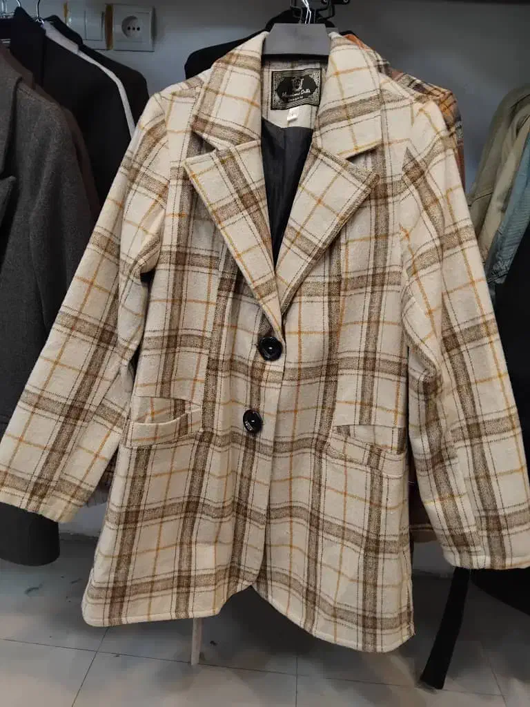 پالتوی چهارخونه|لباس|گنبد کاووس, |دیوار