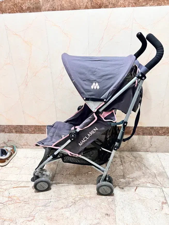 کالسکه کودک زیبای دخترونه مکلارن|کالسکه و لوازم جانبی|اردبیل, |دیوار