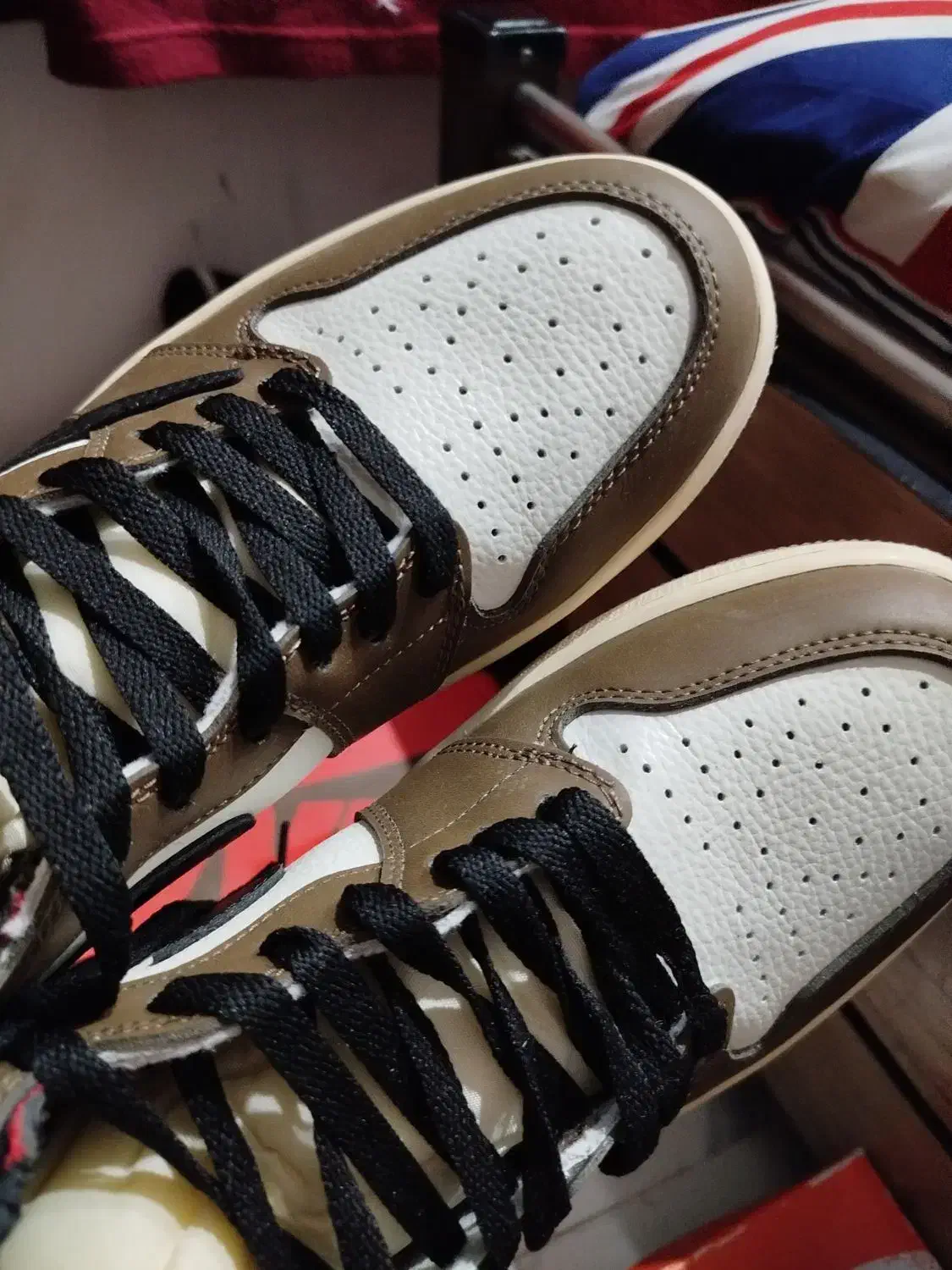 AJ1×Travis Scott high mocha|کیف، کفش، کمربند|ری, دیلمان|دیوار