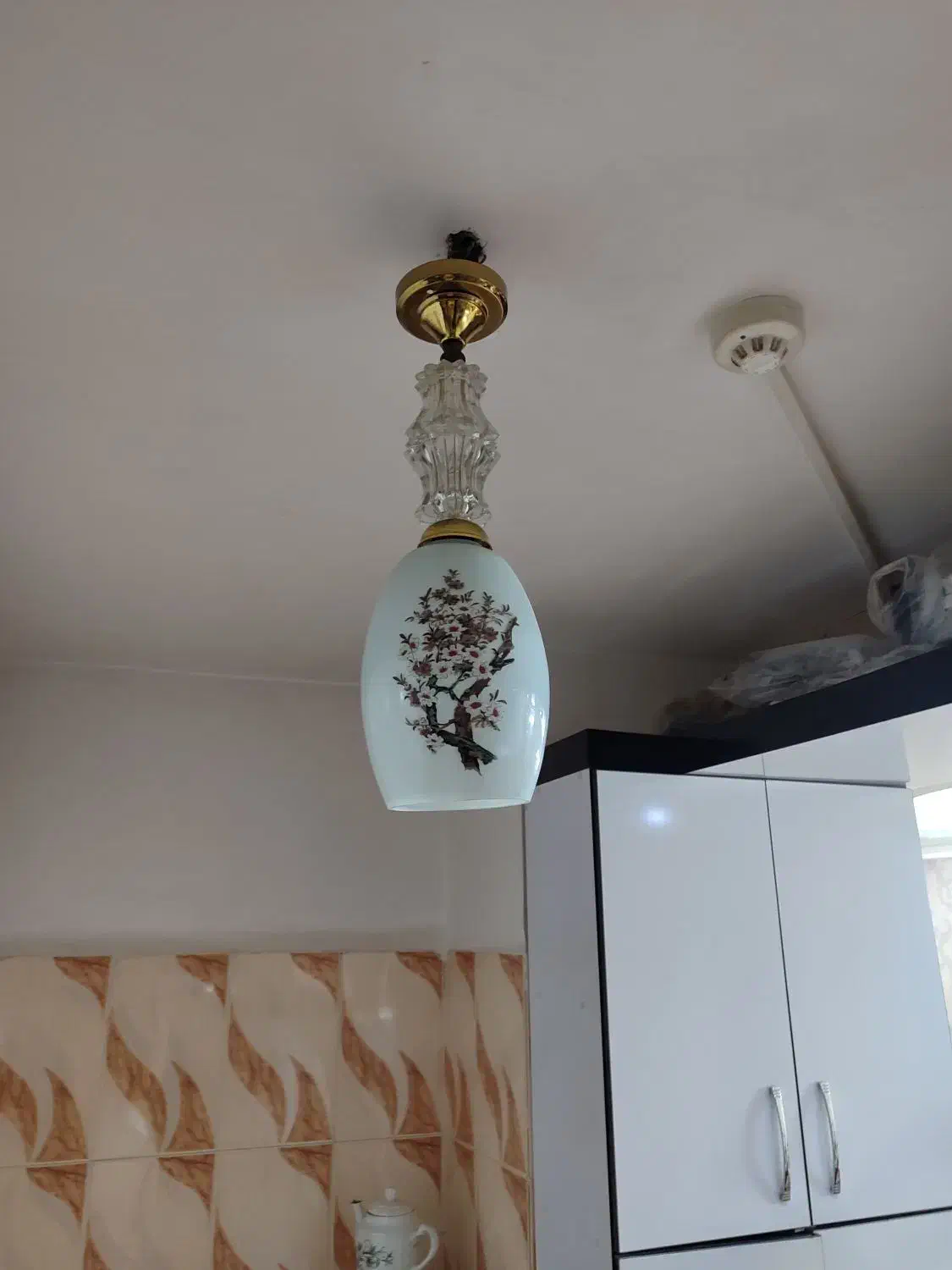 لوستر آشپزخانه .|لوستر و چراغ آویز|اردبیل, |دیوار