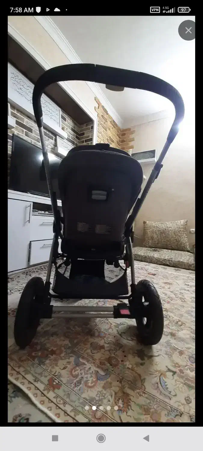 کالسکه مکسی کوزی مورا پلاس در حد نو|کالسکه و لوازم جانبی|مشهد, سجاد شهر|دیوار