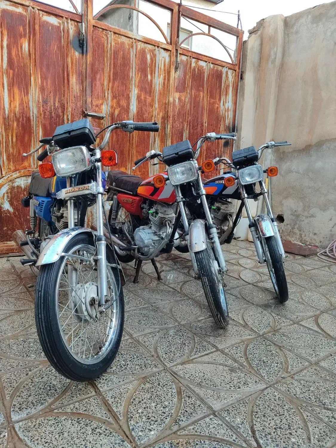 موتور هوندا ۱۲۵و۱۵۰ مزایده ای|موتورسیکلت|شهرکرد, |دیوار