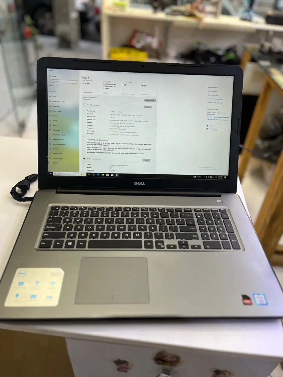 dell i7 gen7 گیمینگ|رایانه همراه|کرج, شهرک جهازیها|دیوار